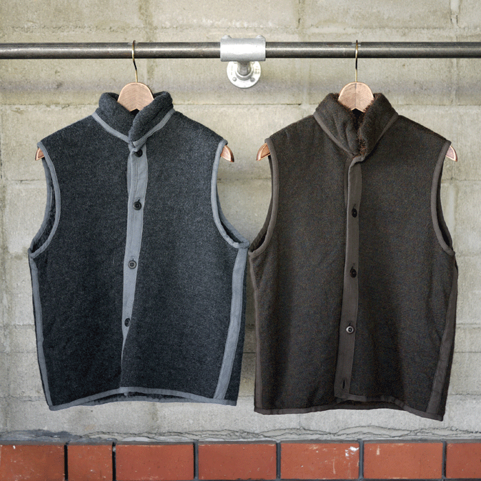 ts(s) / Wool Lining Boa Vest
