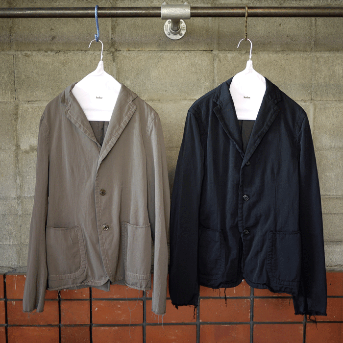 kolor / W/C Curling Gabardine 3B Jacket