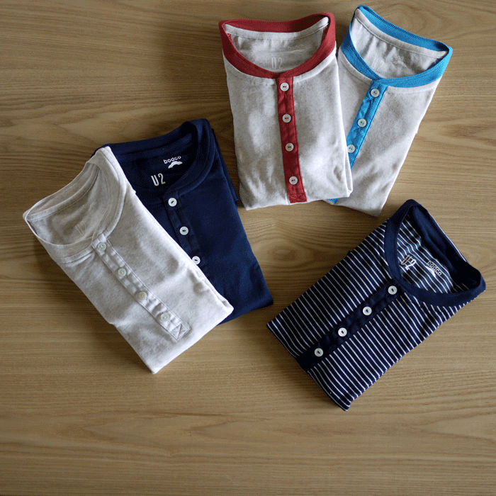 bodco / Henly Neck L/S Shirts