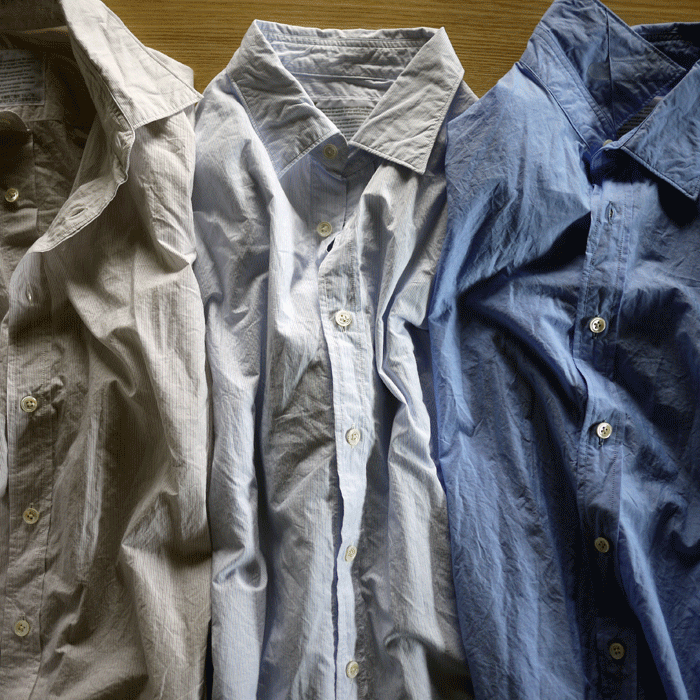 kolor / Paper Stripe L/S Shirts
