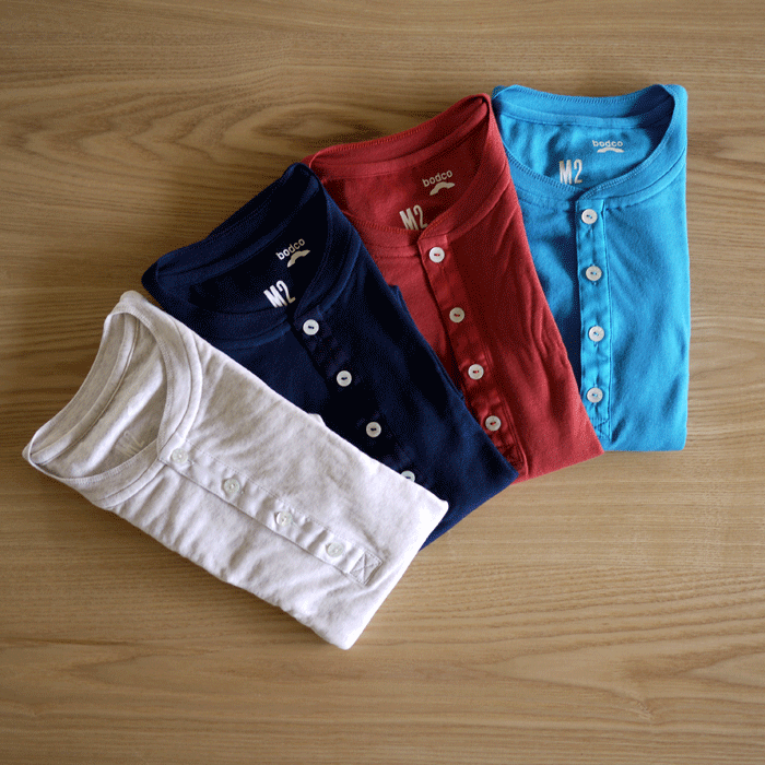 bodco / Henly Neck S/S Shirts
