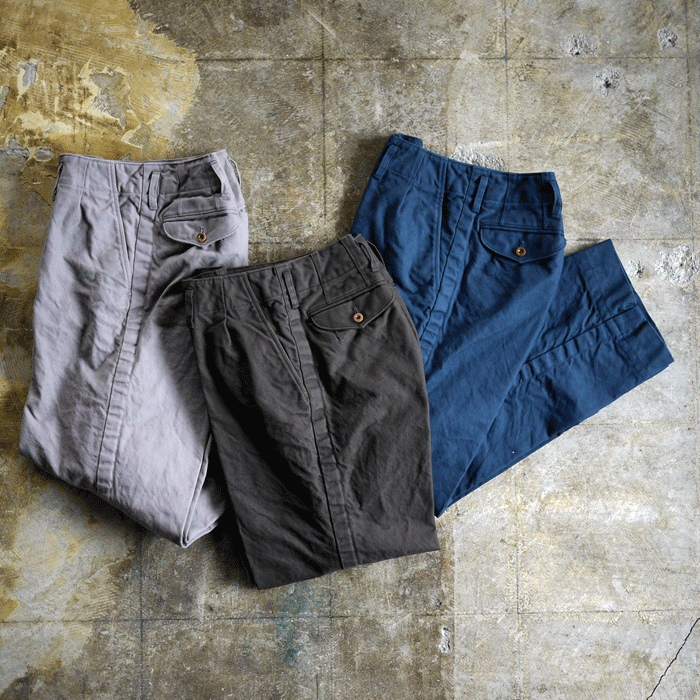 【再入荷】kolor / Cotton Kersey Puckering Wide Pants