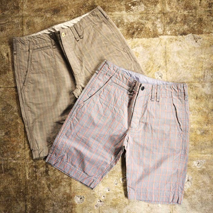ts(s) / Glen Plaid Italian Cotton Cloth Shorts