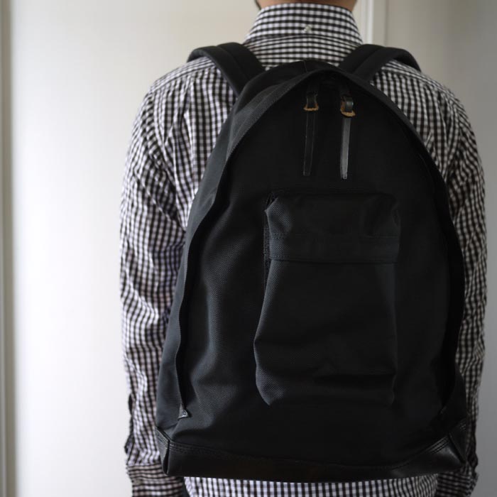 ARTS&CRAFTS / Black Nylon Acute Daypack