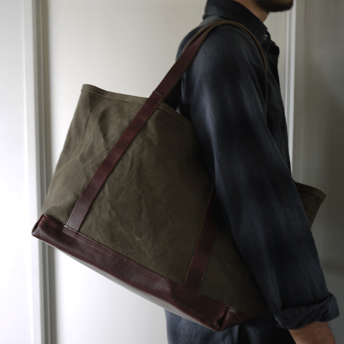 ARTS&CRAFTS / Aging Canvas Basic Tote