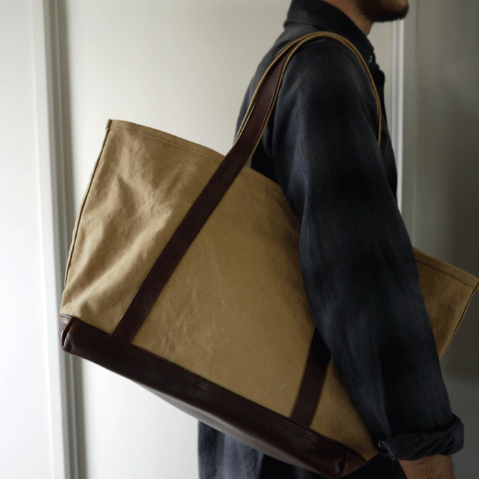 ARTS&CRAFTS / Aging Canvas Basic Tote