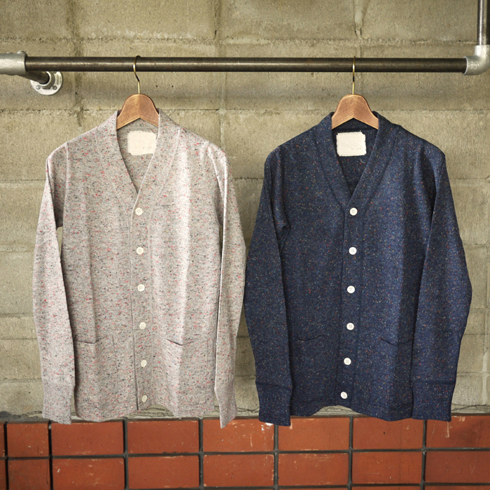 V::room / Wool Nep Jersey Cardigan