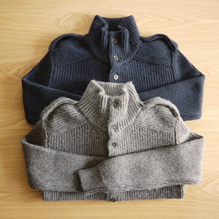 CHAUNCEY / Baby Alpaca Knitted Jacket