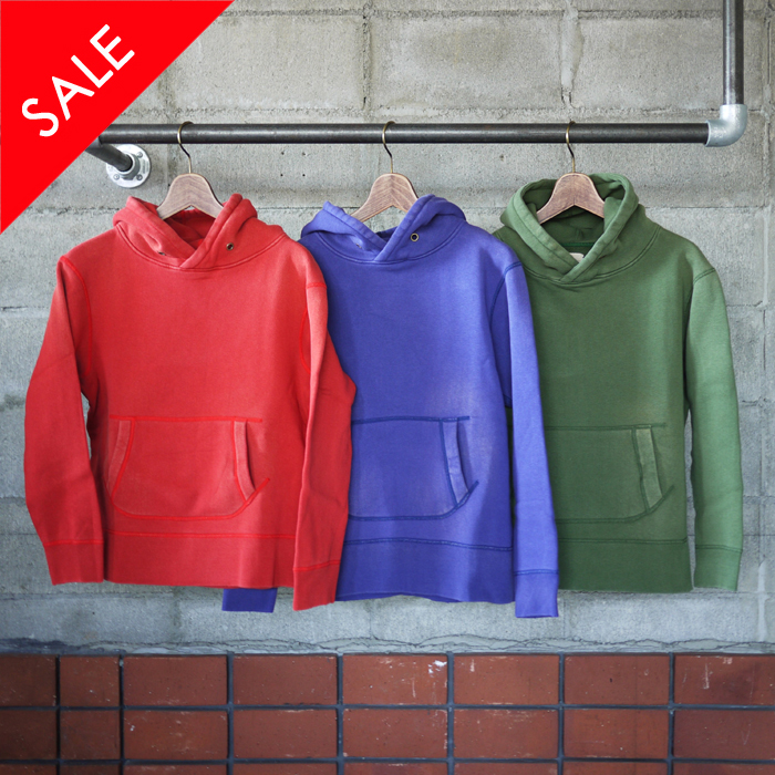 Sanca / 吊り裏毛 Pull Over Parka