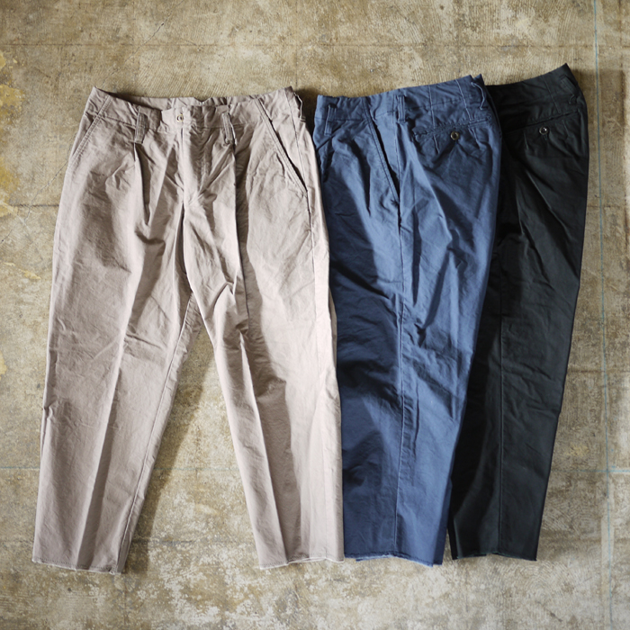 kolor / Uneven Yarn Cropped Pants