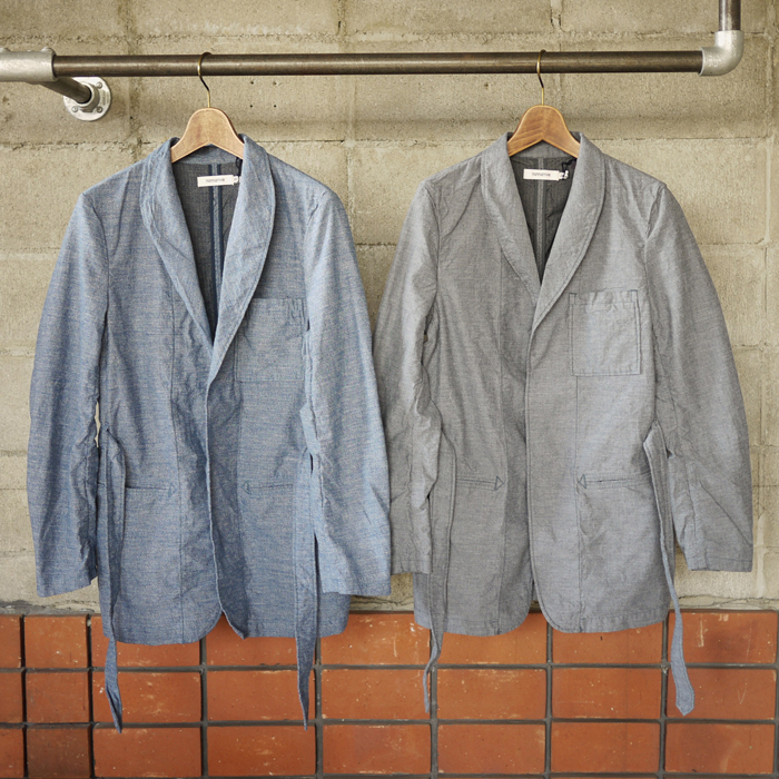 nonnative / Roamer Gown – Cotton Marble Herringbone