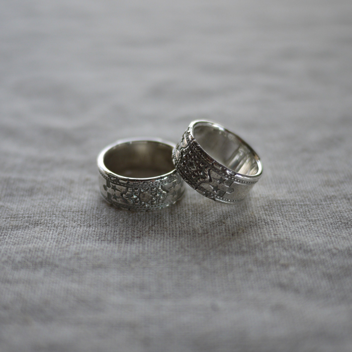 nonnative / Dweller Ring “FOUNTAIN” – 925 Silver by END