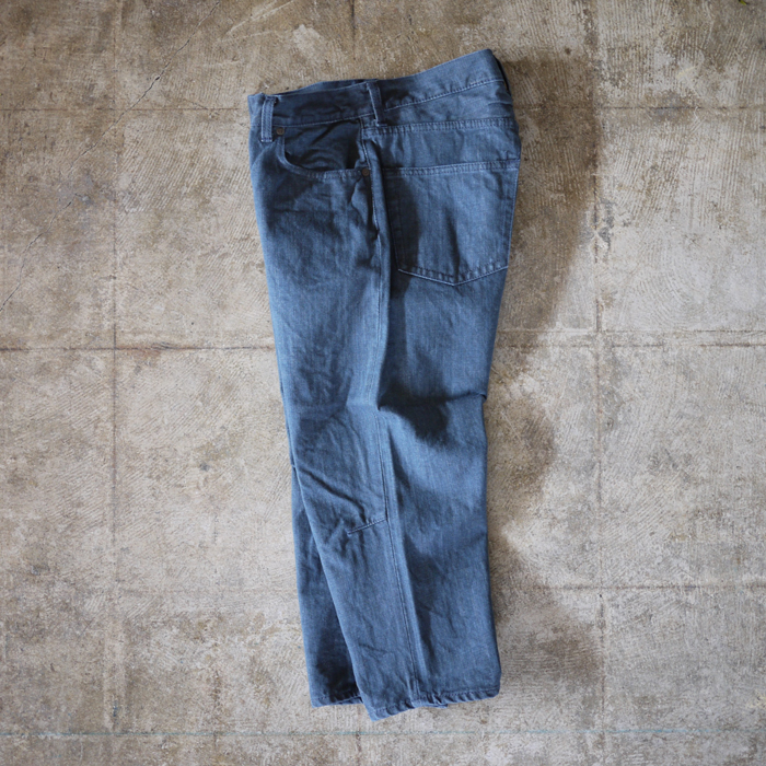 Sanca / Natural Dye Denim Cropped 5P Pants