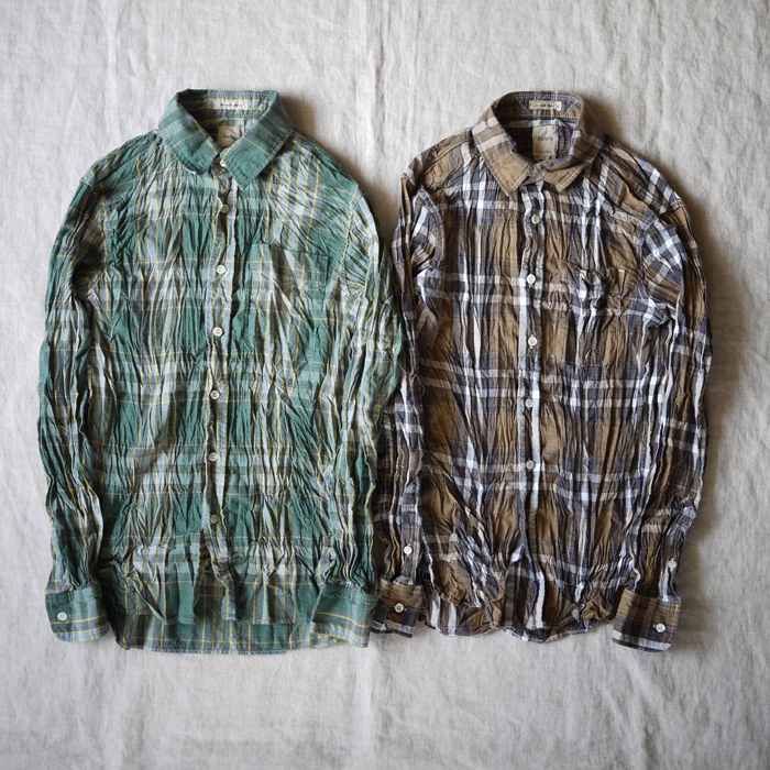 Sanca / Speck Check Long Sleeve Shirts