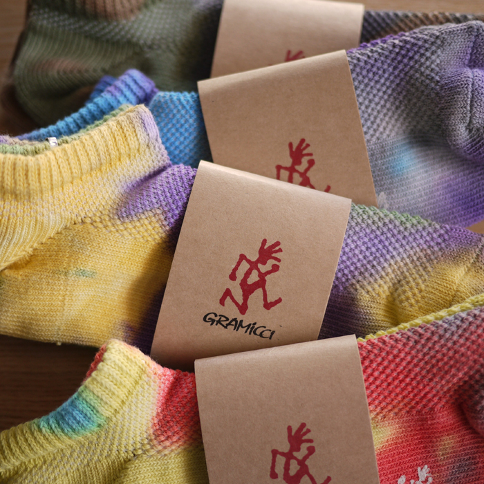 GRAMiCCi / Tie&Dye Sneakers Socks (Men’s)