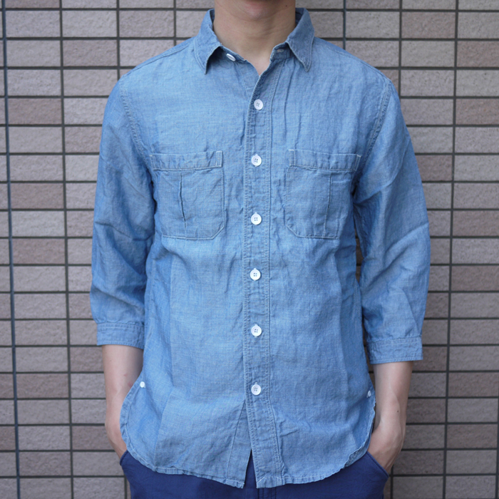 nonnative / Worker Shirt QS – T/L Chambray