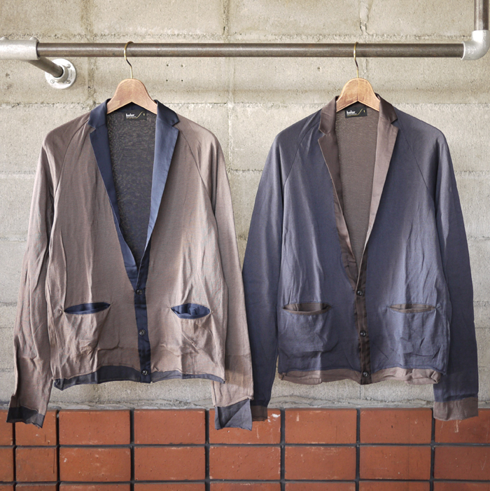 kolor / C/Li Jersey Jacket Cardigan　