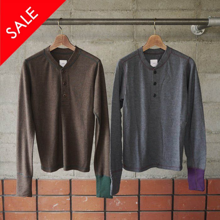 ts(s) / Washable Wool Henley-neck Shirts