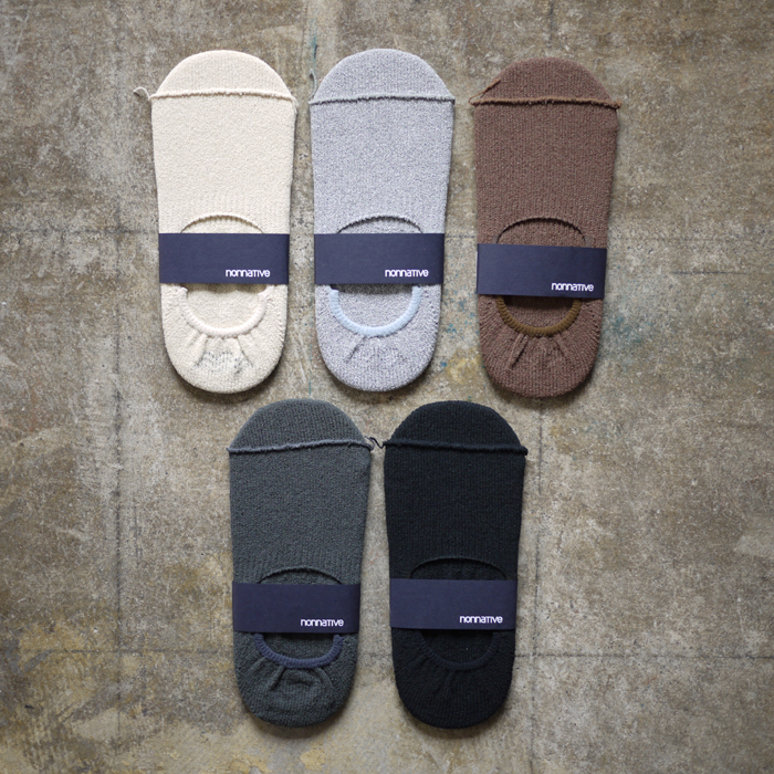 nonnative / Dweller Instep Socks-C/P/N Mix Solid