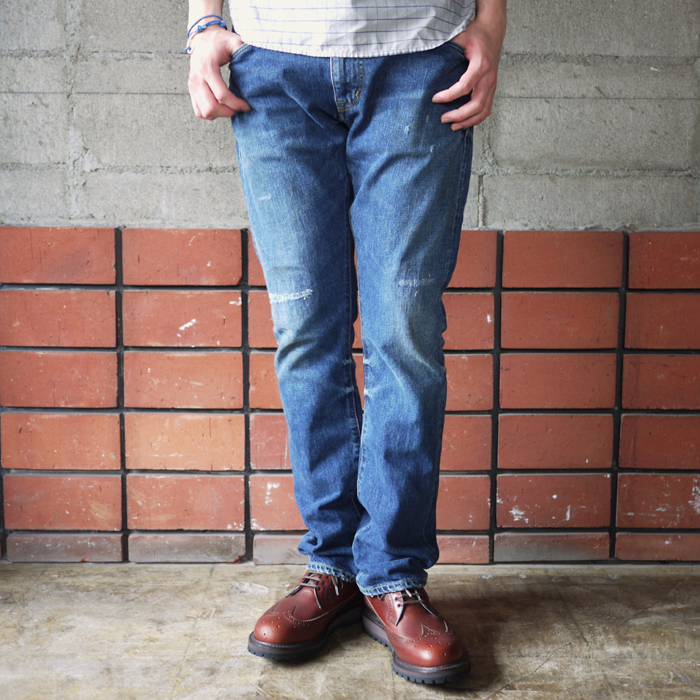 nonnative / Dweller 5P Jeans – Cotton 12oz Selvedge Denim VW “JAY”