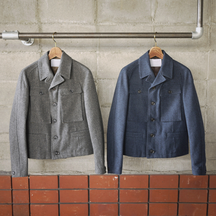 kolor / Nep Tweed Melton Blouson