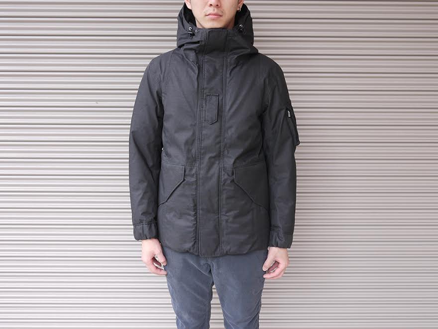 nonnative trooper hooded down jacket