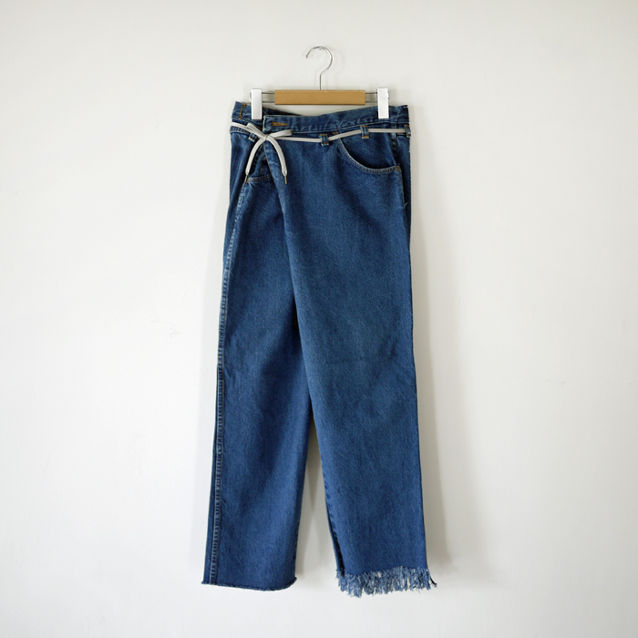 MAISON EUREKA VINTAGE REWORK BIGGY PANTS