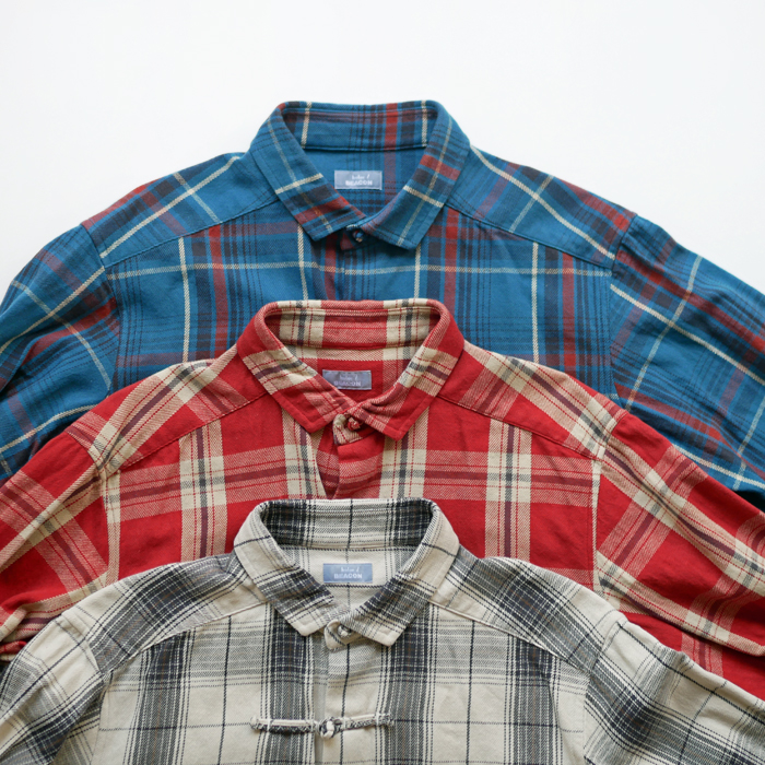 Cotton Twill Check Shirts Eureka Factory Heights