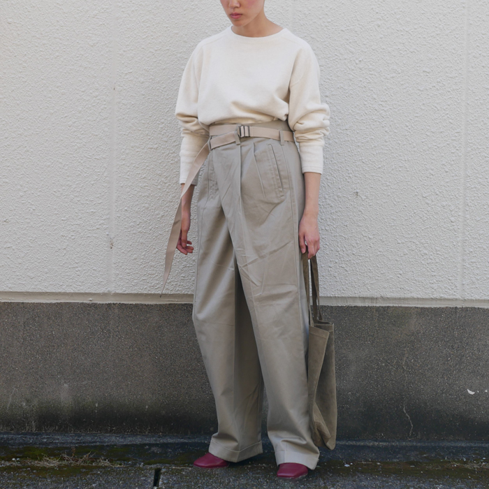 MAISON EUREKAの定番人気VINTAGE REWORK CHINOS