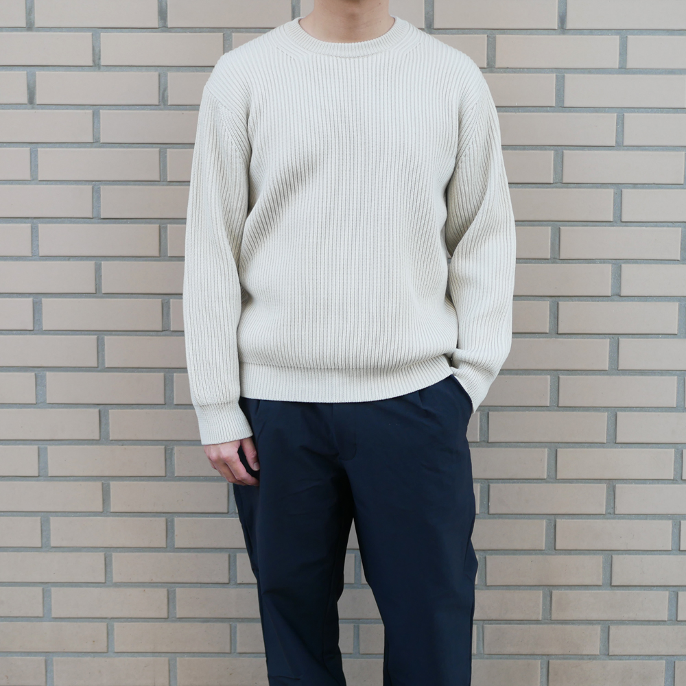 Rib Crew Neck | EUREKA FACTORY HEIGHTS Rib Crew Neck | EUREKA FACTORY HEIGHTS