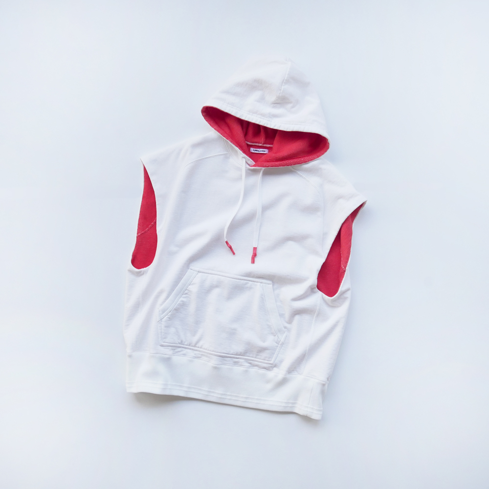 No Sleeve Double Face Hoody | EUREKA FACTORY HEIGHTS