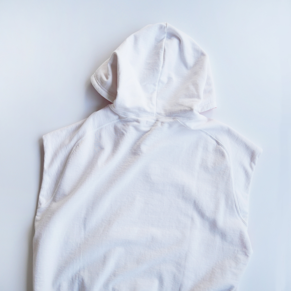 No Sleeve Double Face Hoody | EUREKA FACTORY HEIGHTS