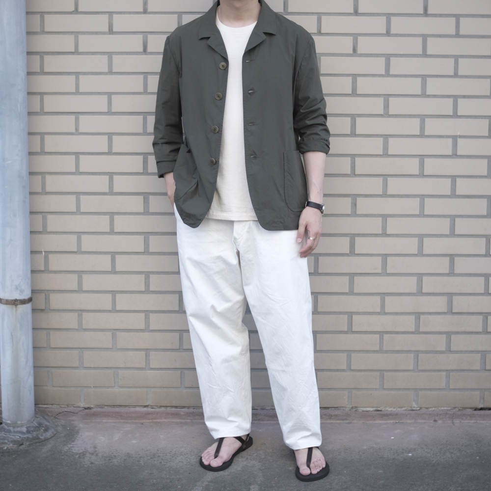 Chino Cloth Pants Wide Tapered | EUREKA FACTORY HEIGHTS
