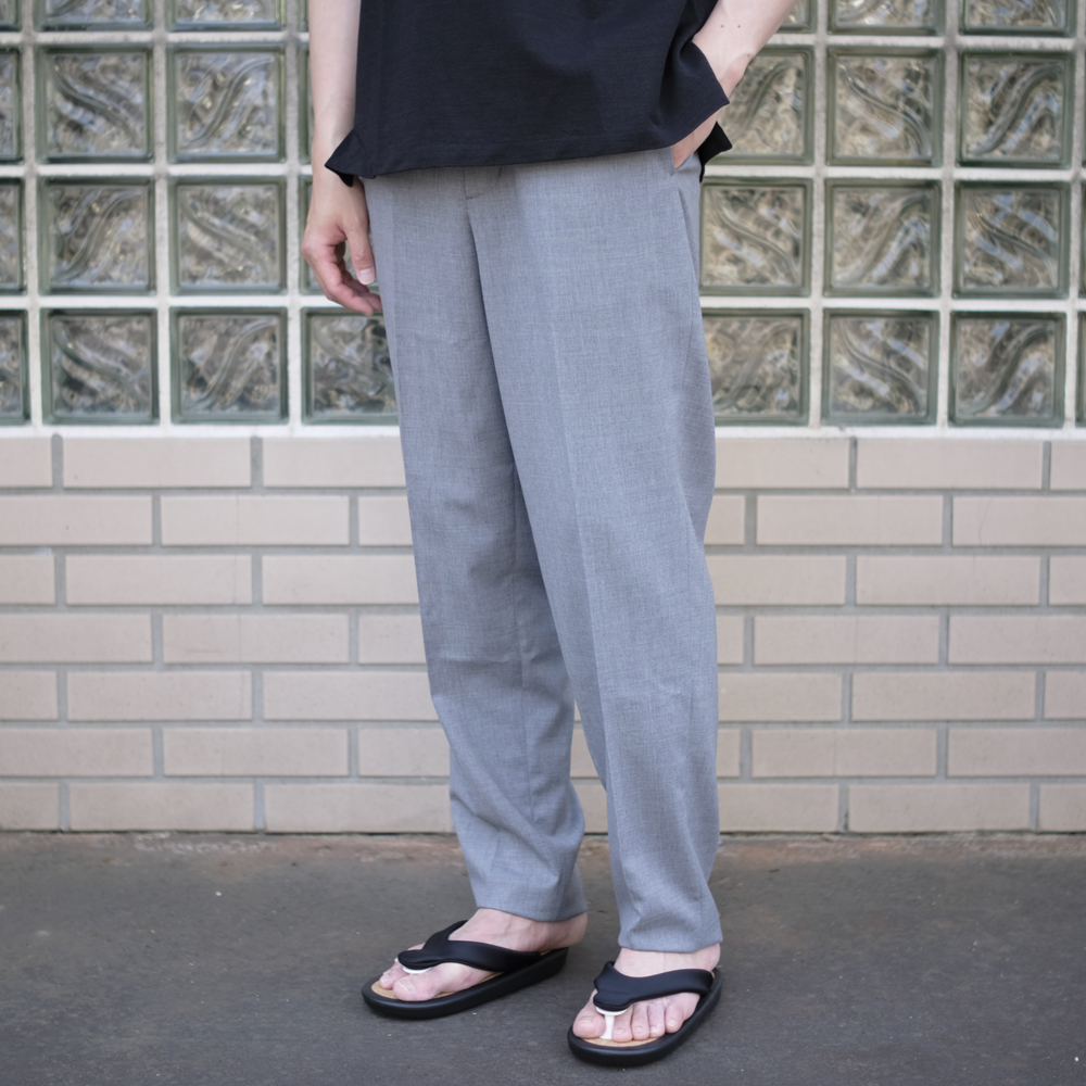 Slim Easy Wool Pants | EUREKA FACTORY HEIGHTS