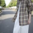 auraleewomens-woolrecyclepolyestersheerclothstandcollarshirts