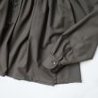 scyewomen-washablewooltropicaltuckhalfplacketblouse