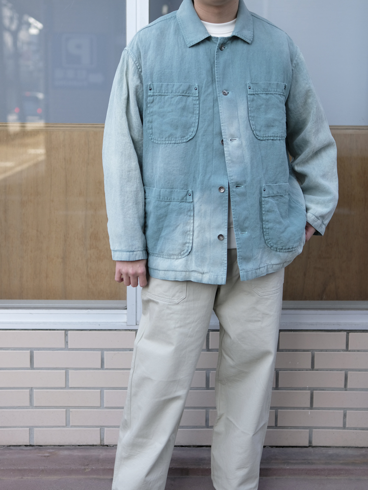 AURALEE 22SS Washi Duck Canvas Blouson 3 - forstec.com