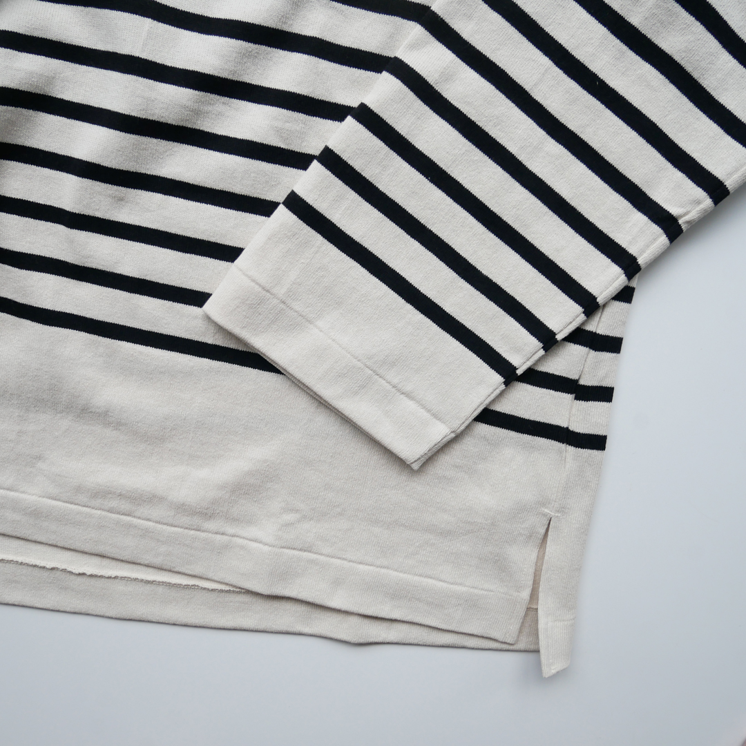 試着のみ Ernie Palo Basque Border バスク シャツ トップス Tシャツ/カットソー(七分/長袖) トップス Tシャツ/カットソー(七分/長袖) 