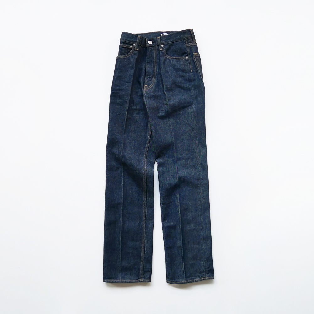 denim＜AURALEE＞HARD TWIST DENIM 5POCKET PANTS