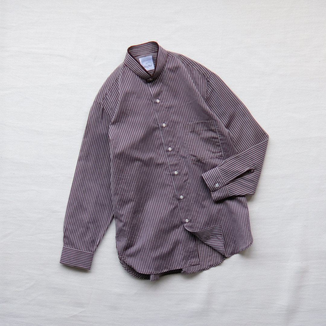 【REMAKE】HANDMADE FRINGED COLLAR SHIRT