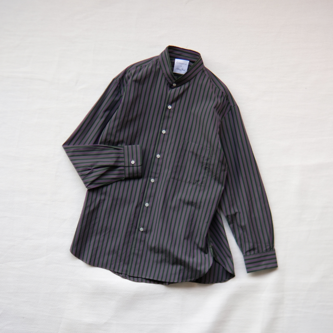 【REMAKE】HANDMADE FRINGED COLLAR SHIRT