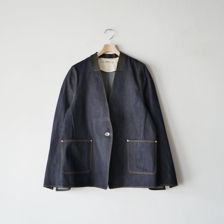 pelleq-collarlessdenimjacket