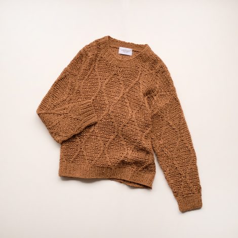 unused-gourdpatternhandknittedcrewnecksweater