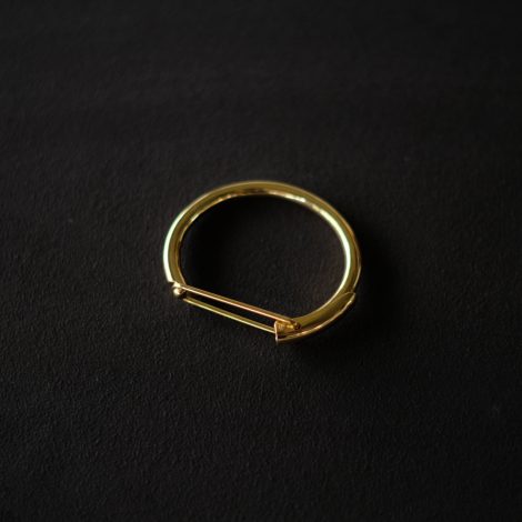 end-goldclipcuff