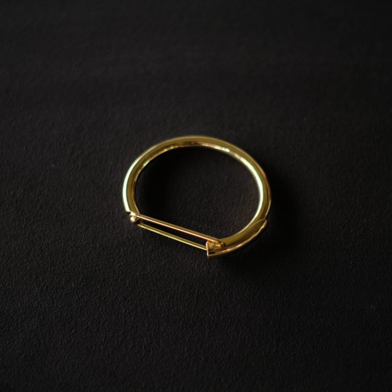 end-goldclipcuff