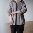 junmikami-pleatscollarshirt