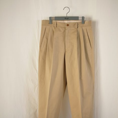 scyebasic-sanjoaquincottonchino2pleatedtrousers