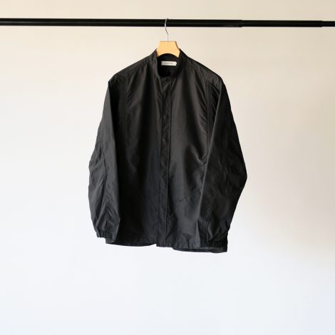 nonnative-officerstandcollarshirtjacketpolytussah