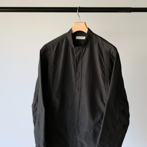 nonnative-officerstandcollarshirtjacketpolytussah