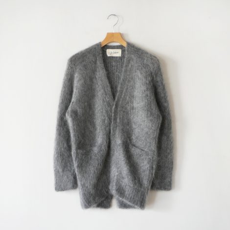 junmikami-mohairvneckcardigan